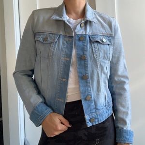 Paige two-tone women’s jean jacket